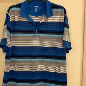 Golf shirt large, Chaps, blue
